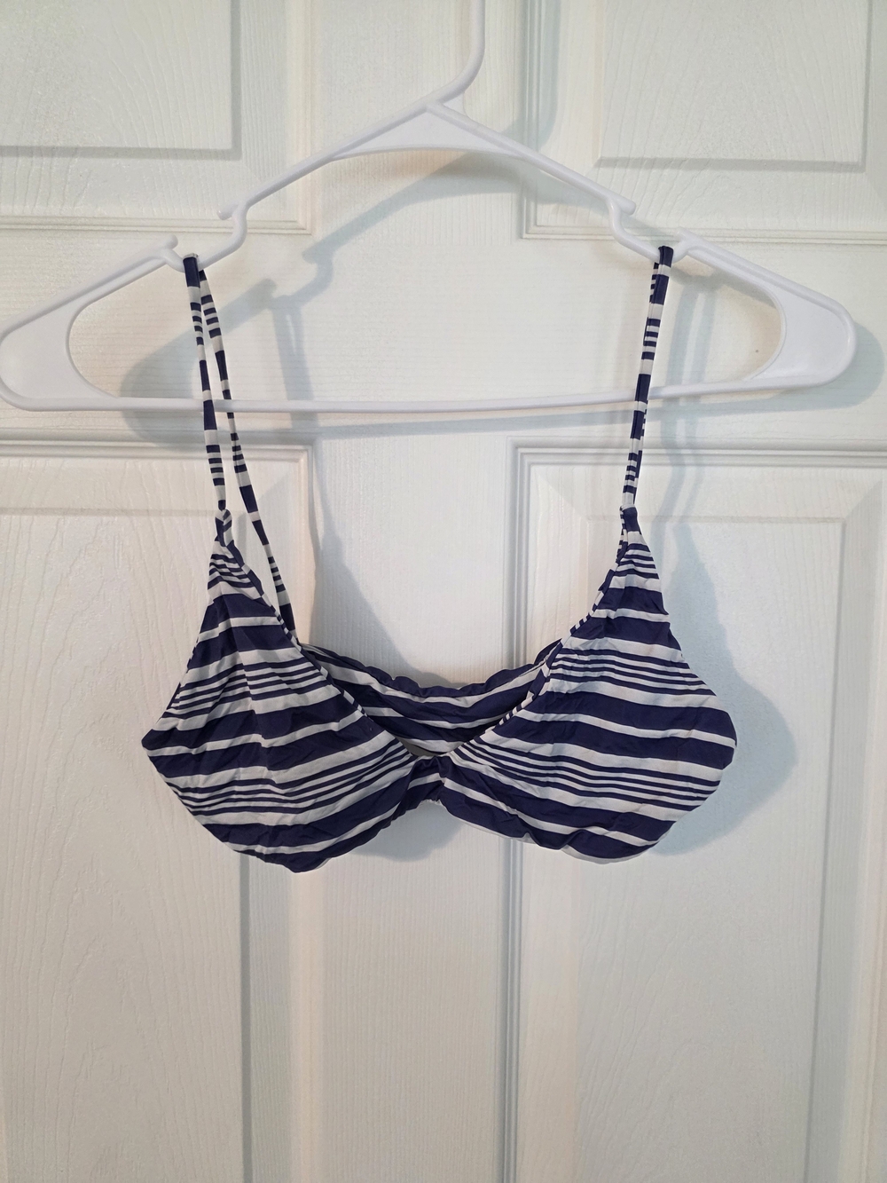 Mai Underwear Striped Navy & White Bikini Set